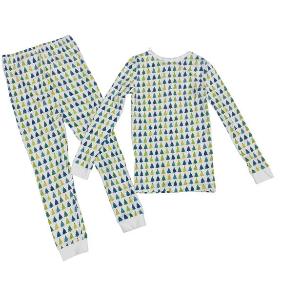 NWT Lila & Hayes Size 3T Jack PJs in Christmas Tree - Picture 2 of 4